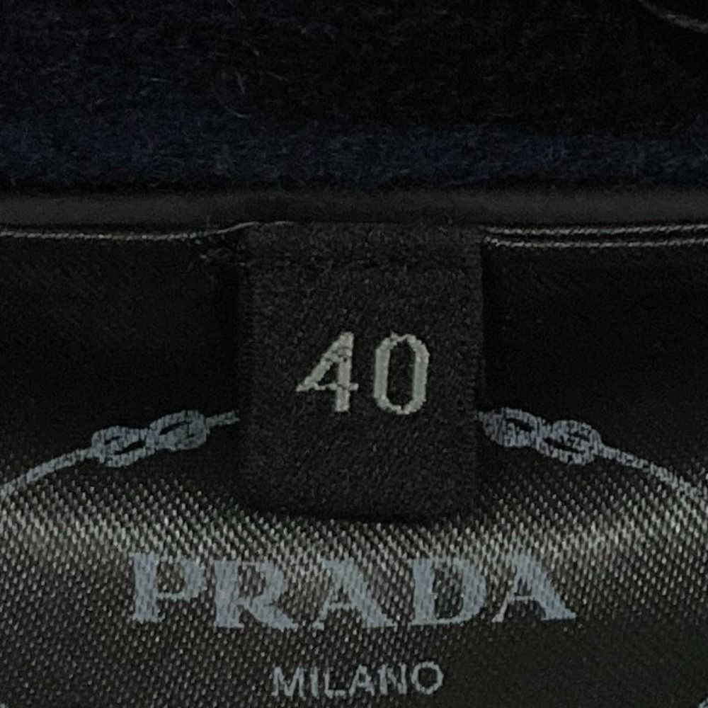 Prada Ribbon Cashmere Knit Vest Navy Spring Summer Fall Winter 40 — view 5
