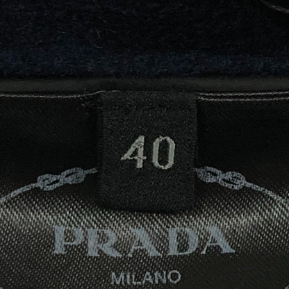 Prada Ribbon Cashmere Knit Vest Navy Spring Summer Fall Winter 40 — view 5