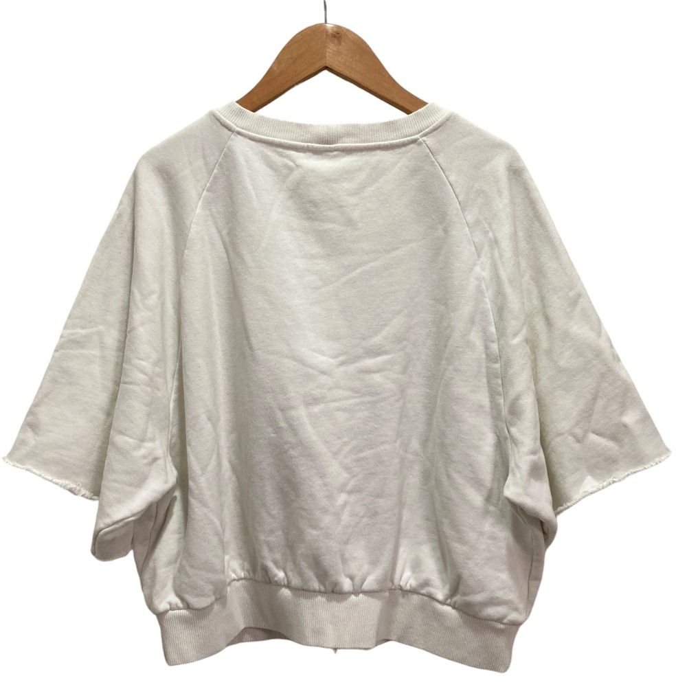 Celine Triomphe Print Cotton Loose Sweatshirt T-Shirt White Spring Summer S — view 2