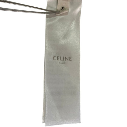 Celine Triomphe Print Cotton Loose Sweatshirt T-Shirt White Spring Summer S — view 5