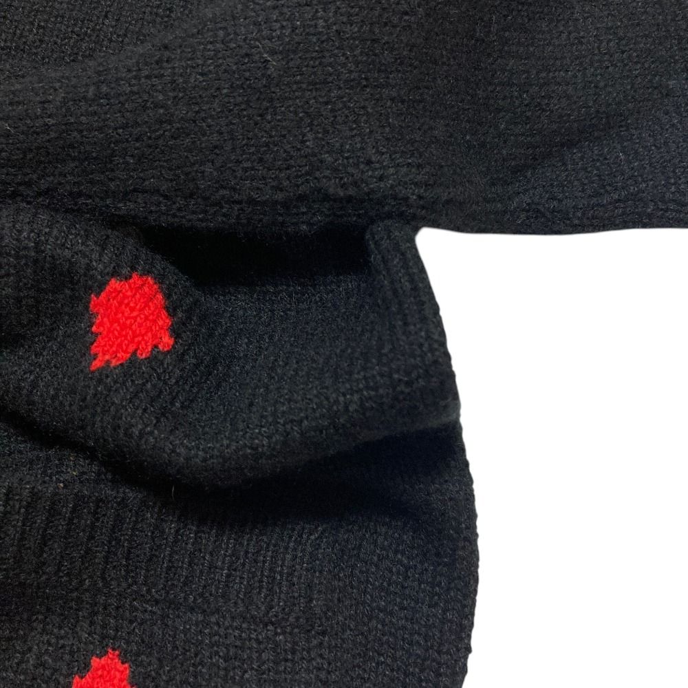 Prada Argyll Cashmere Knit Sweater Black Fall Winter 38 — view 4