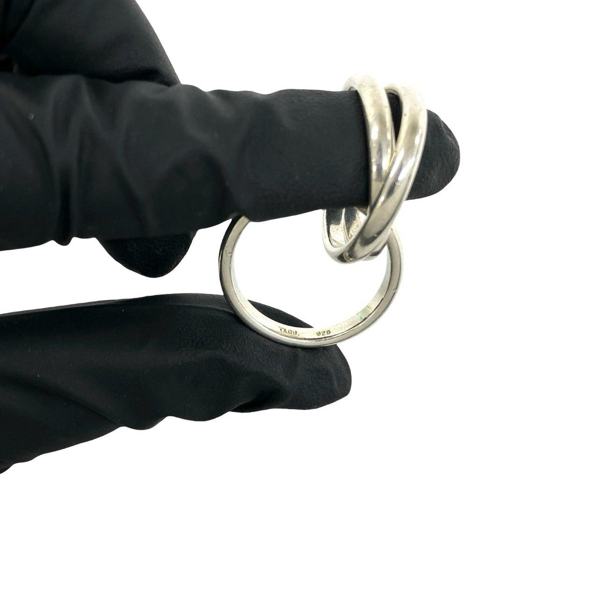 Tiffany & Co Trinity Ring 925 Sterling Silver — view 3