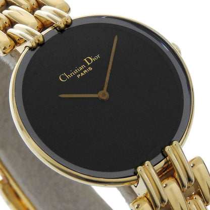 Dior Bakira Stainless Steel Quartz Analog Display Black Dial Watch — view 3