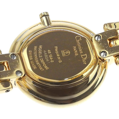 Dior Bakira Stainless Steel Quartz Analog Display Black Dial Watch — view 6