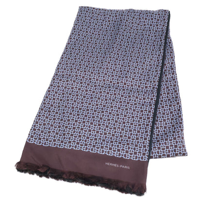 Hermes All Over Print Silk Wool