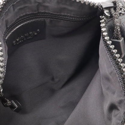 Chanel Sports Line Logo CC Mini Shoulder Bag Cylindrical Rubber Black — view 6