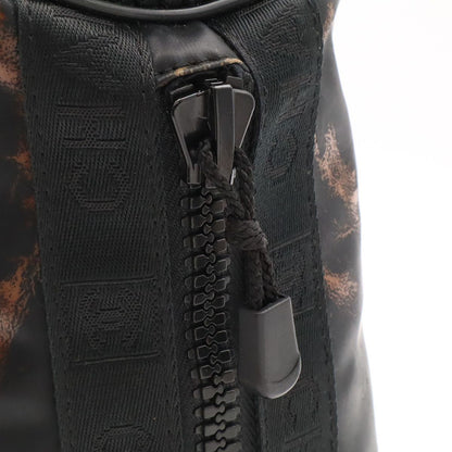 Chanel Sports Line Logo CC Mini Shoulder Bag Cylindrical Rubber Black — view 5