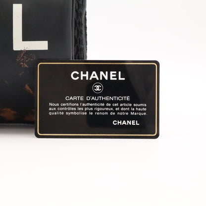 Chanel Sports Line Logo CC Mini Shoulder Bag Cylindrical Rubber Black — view 8