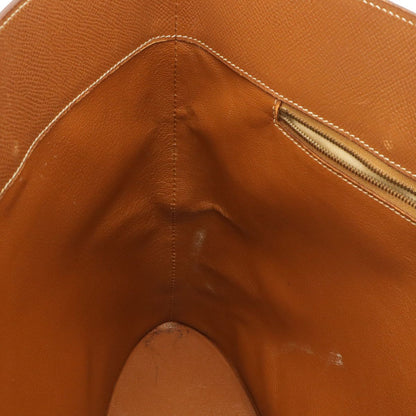 Hermes Sellier Sorbonne 35 Tote Bag 2-Way Shoulder Veau Epsom Gold Brown — view 7