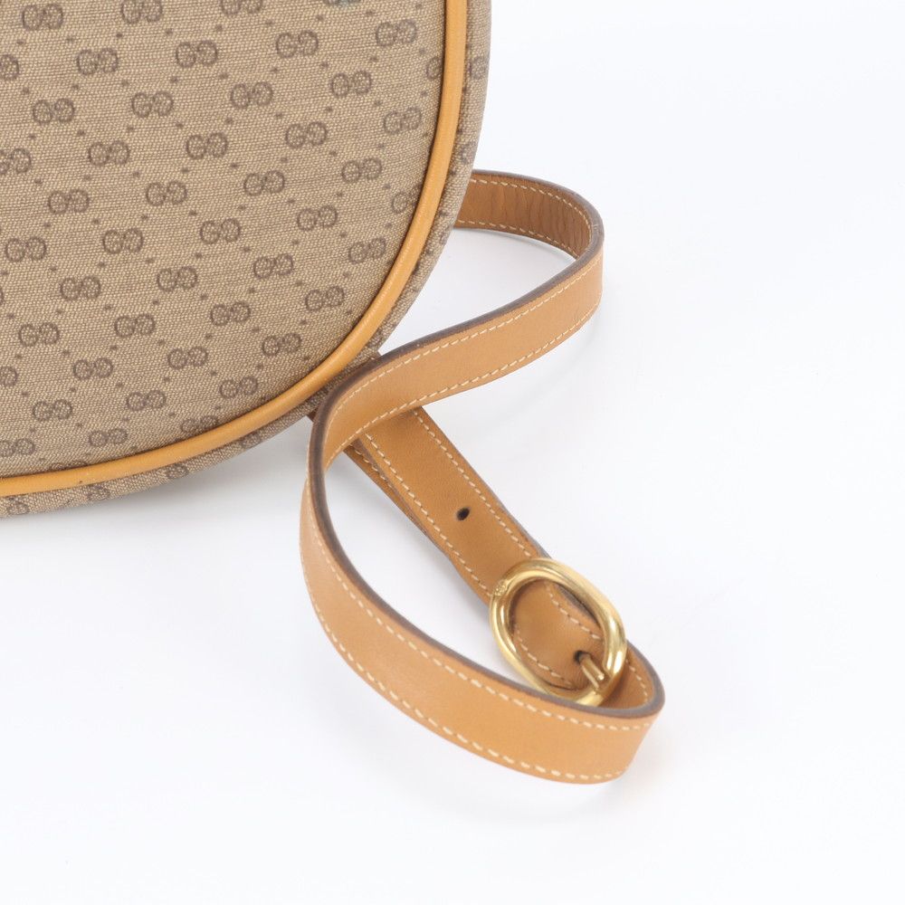 Gucci Vintage Micro GG 007 14 Leather Shoulder Bag — view 2