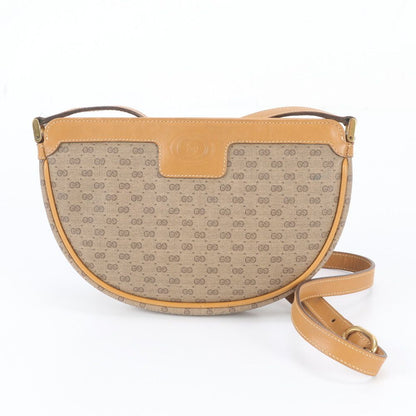 Gucci Vintage Micro GG 007 14 Leather Shoulder Bag