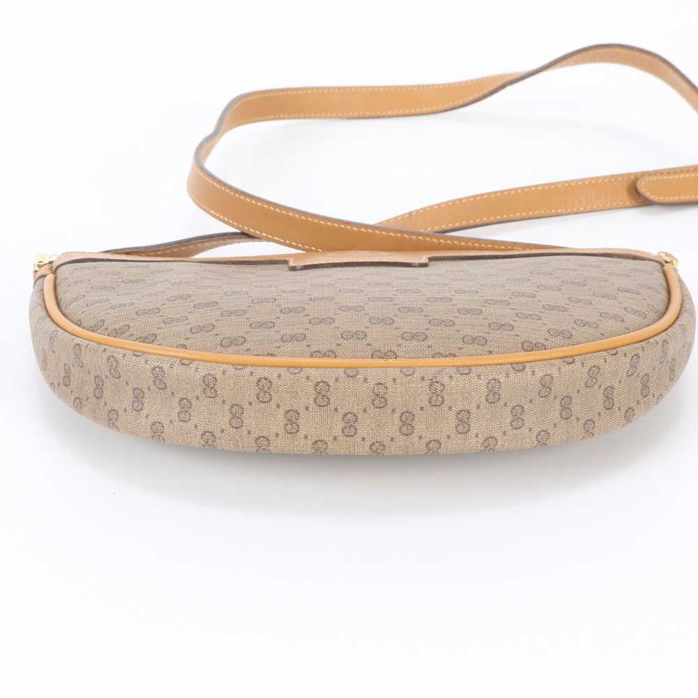 Gucci Vintage Micro GG 007 14 Leather Shoulder Bag — view 6