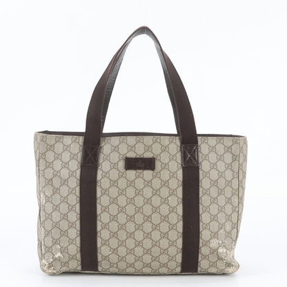Gucci GG Supreme Leather Tote Bag Shoulder Business Document