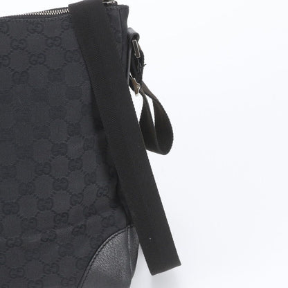 Gucci GG Canvas Leather Shoulder Bag Crossbody Messenger Business — view 2