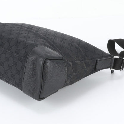 Gucci GG Canvas Leather Shoulder Bag Crossbody Messenger Business — view 4