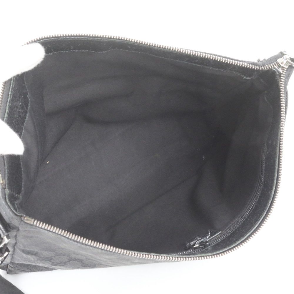 Gucci GG Canvas Leather Shoulder Bag Crossbody Messenger Business — view 7