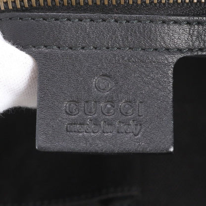 Gucci Hobo Leather Shoulder Handle Black — view 8