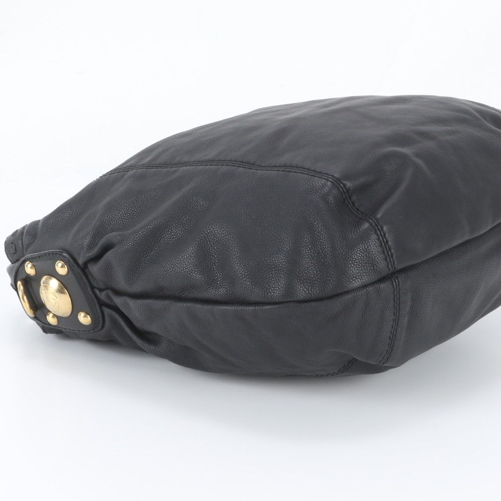 Gucci Hobo Leather Shoulder Handle Black — view 5