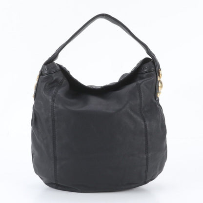Gucci Hobo Leather Shoulder Handle Black