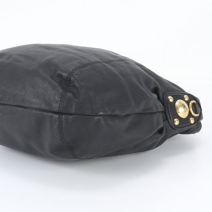 Gucci Hobo Leather Shoulder Handle Black — view 4