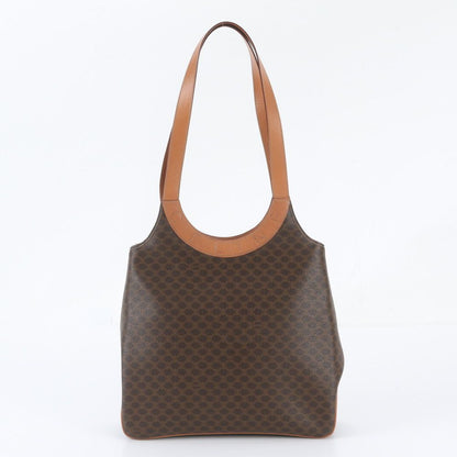 Celine Macadam Leather Tote Bag Shoulder Handle