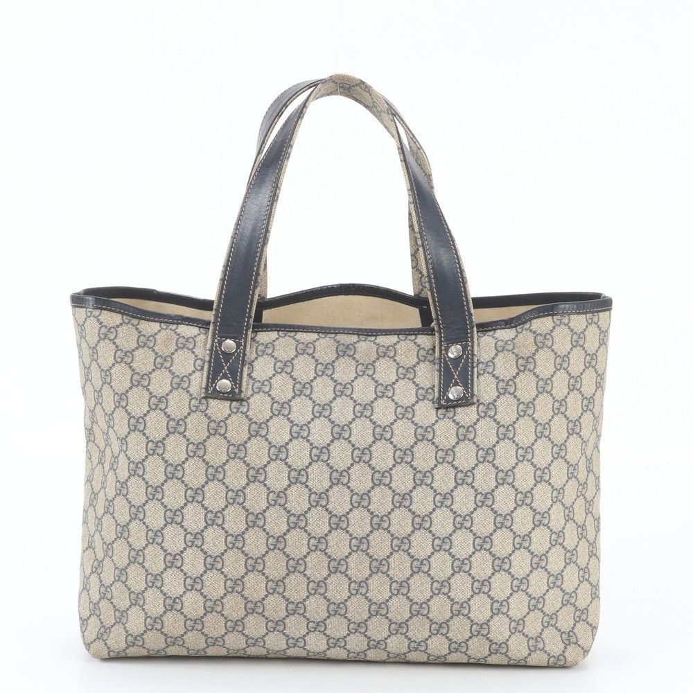 Gucci GG Supreme Leather Tote Bag Shoulder — view 3