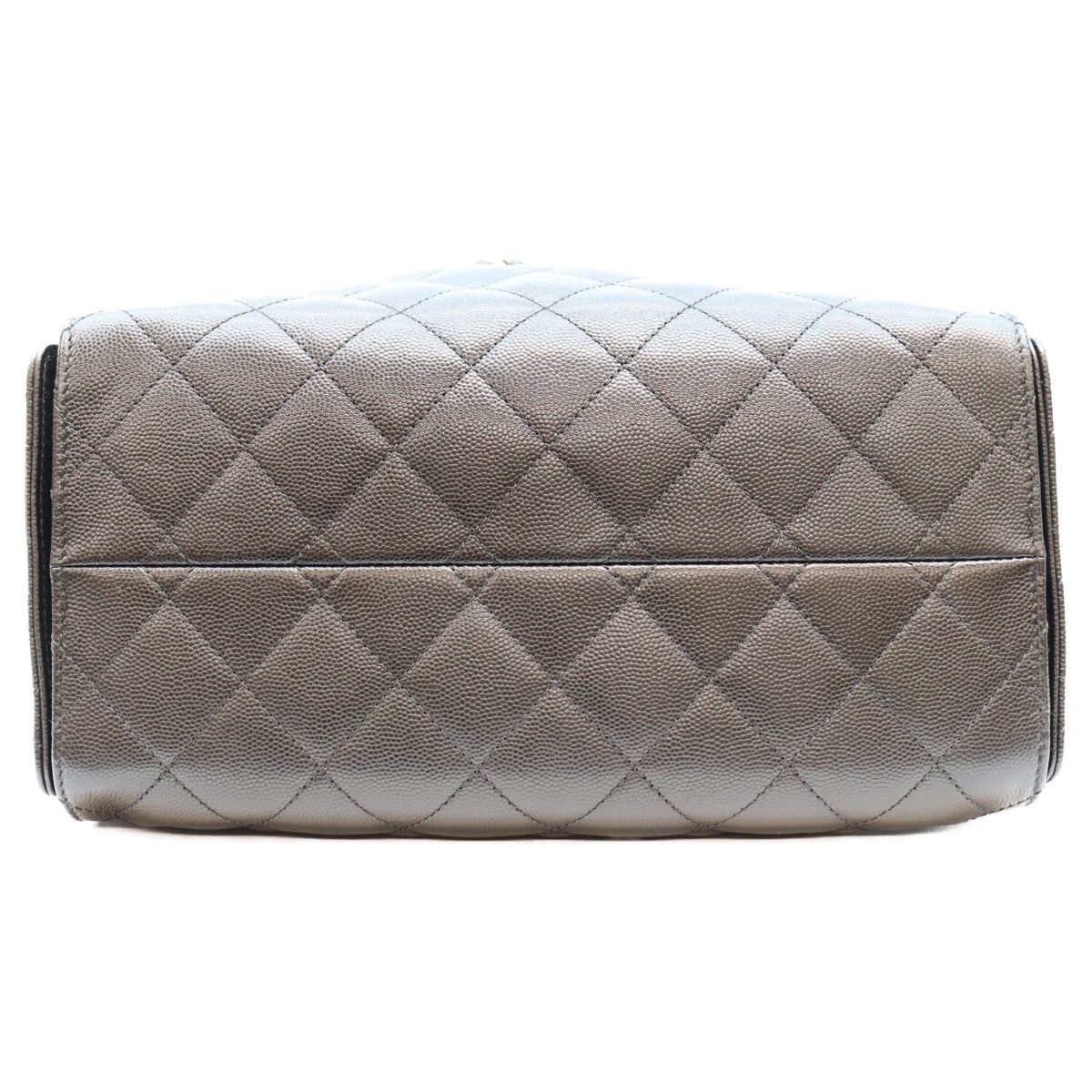 Chanel 25 Caviar Leather Black Small Handbag — view 5
