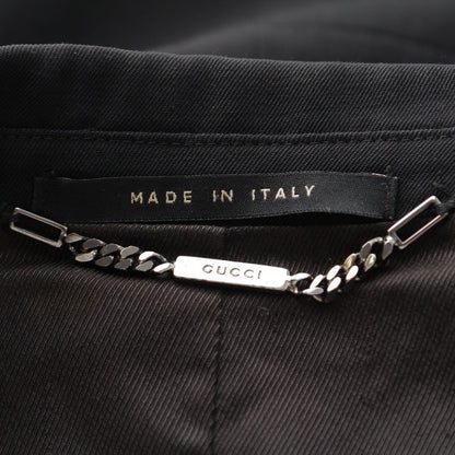 Gucci Tom Ford Era Wool Tailored Jacket Black 40 — view 8