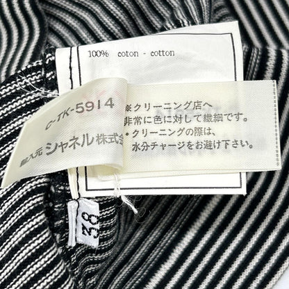 Chanel 97C CC Logo Border Short Sleeve T-Shirt 38 — view 5