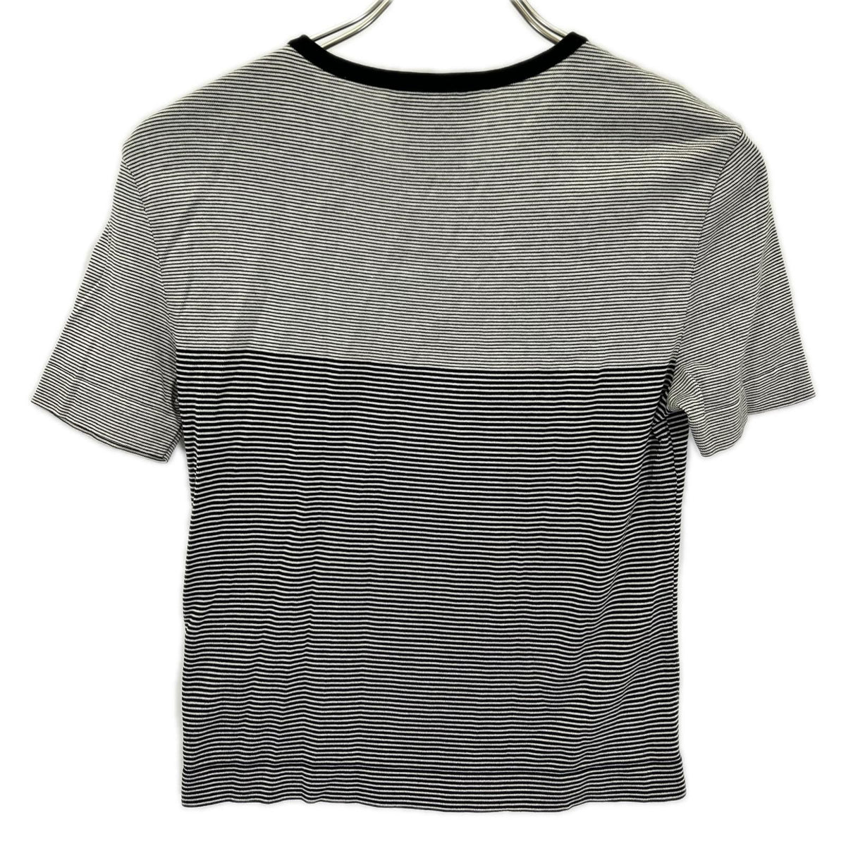 Chanel 97C CC Logo Border Short Sleeve T-Shirt 38 — view 2