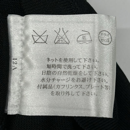 Chanel Black Deformed Cardigan 34