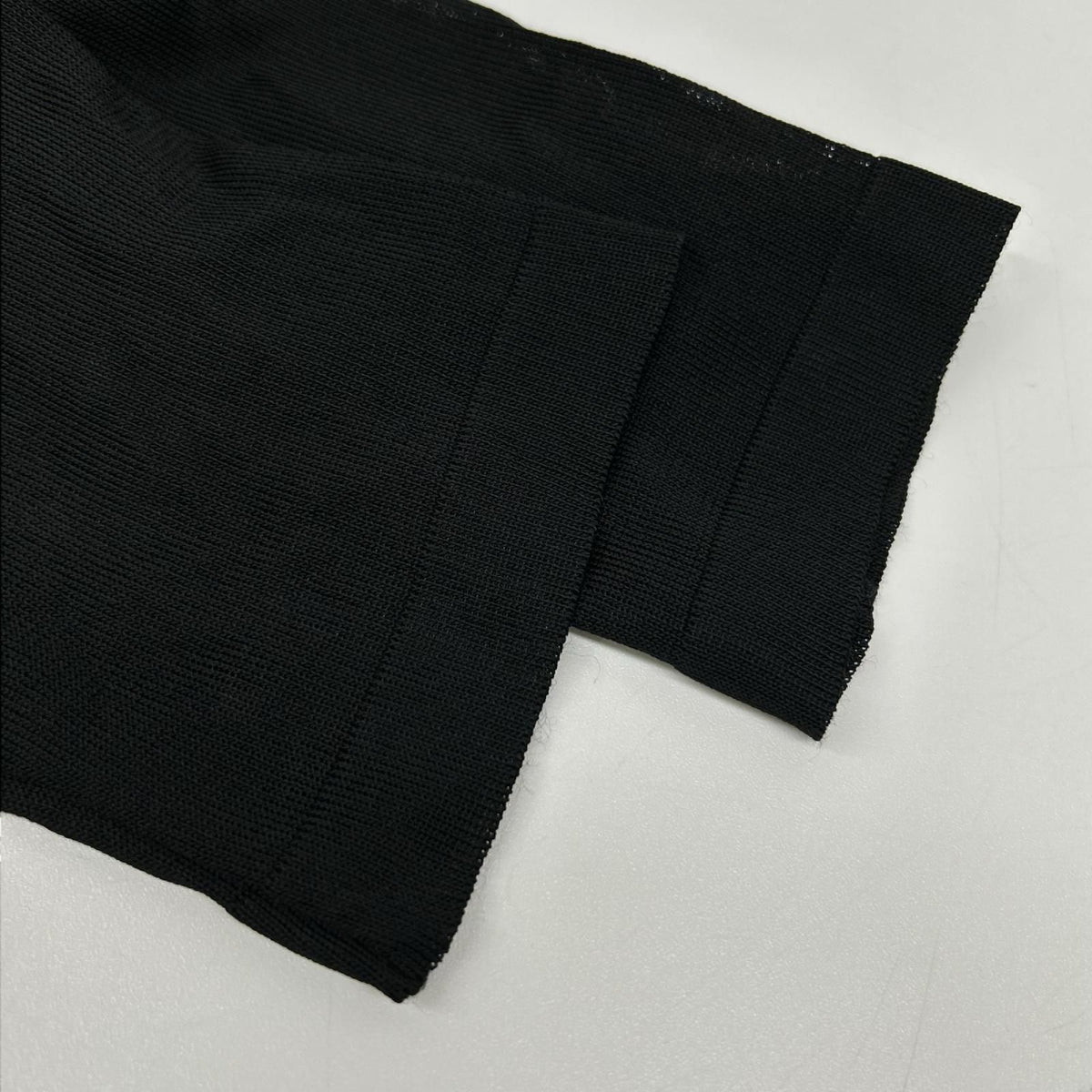 Chanel Black Deformed Cardigan 34