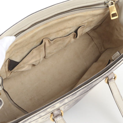Gucci Horsebit Python Embossed Leather Tote Bag Shoulder — view 7