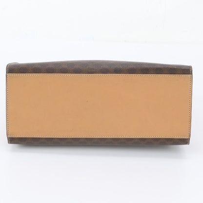 Celine Macadam 2 Leather Handbag Triomphe — view 6