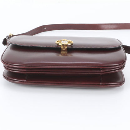 Celine Vintage Triomphe Leather Shoulder Bag — view 6