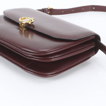 Celine Vintage Triomphe Leather Shoulder Bag — view 4