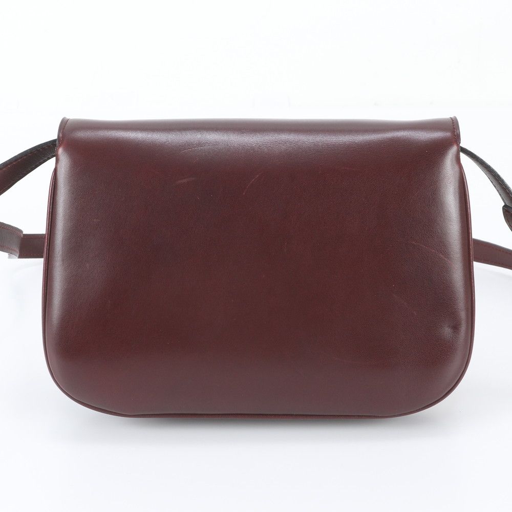 Celine Vintage Triomphe Leather Shoulder Bag — view 3