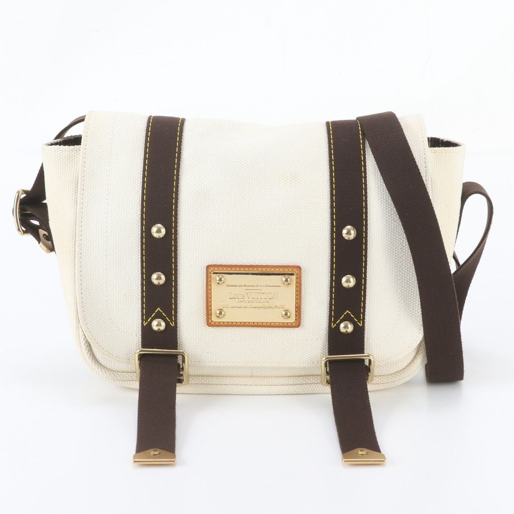Louis Vuitton Antigua Besace PM Shoulder Bag Crossbody Messenger
