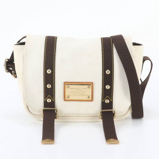 Louis Vuitton Antigua Besace PM Shoulder Bag Crossbody Messenger