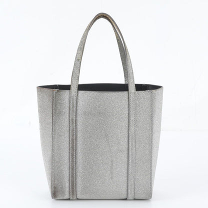 Balenciaga Everyday Tote Bag XXS Leather Shoulder Hand Silver — view 3
