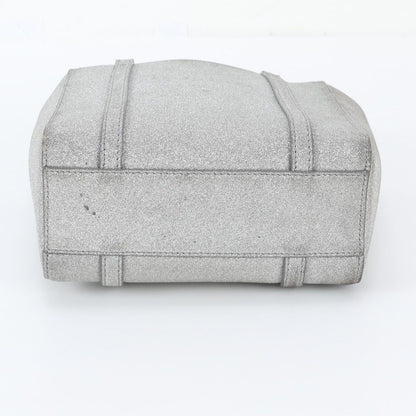 Balenciaga Everyday Tote Bag XXS Leather Shoulder Hand Silver — view 6