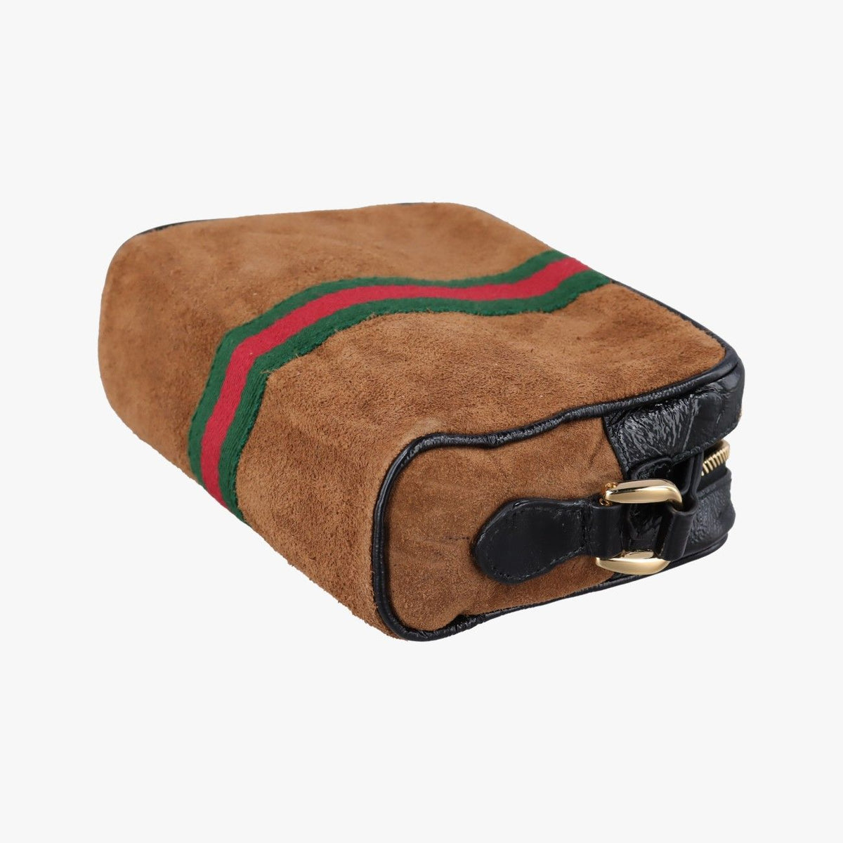 Gucci Ophidia Brown Black Suede Leather — view 6