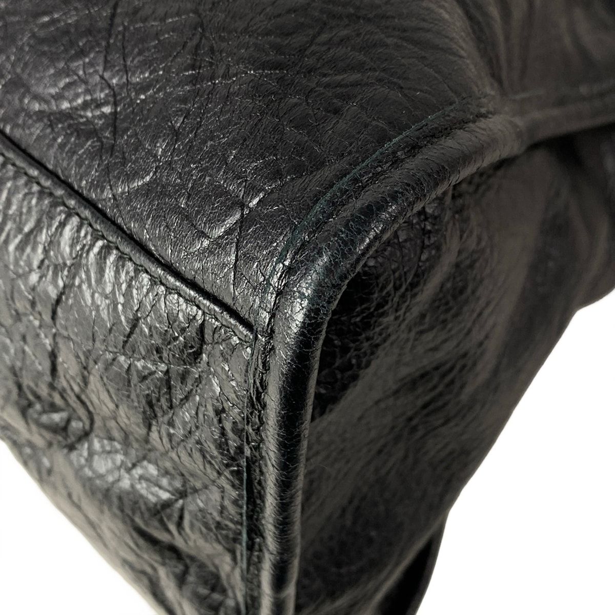 Balenciaga Handbag the City Black Leather — view 8