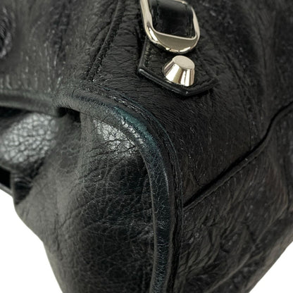 Balenciaga Handbag the City Black Leather — view 7