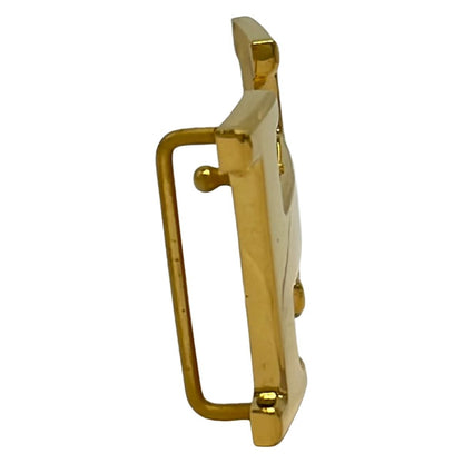 Hermes Gold Buckle H Belt — view 3