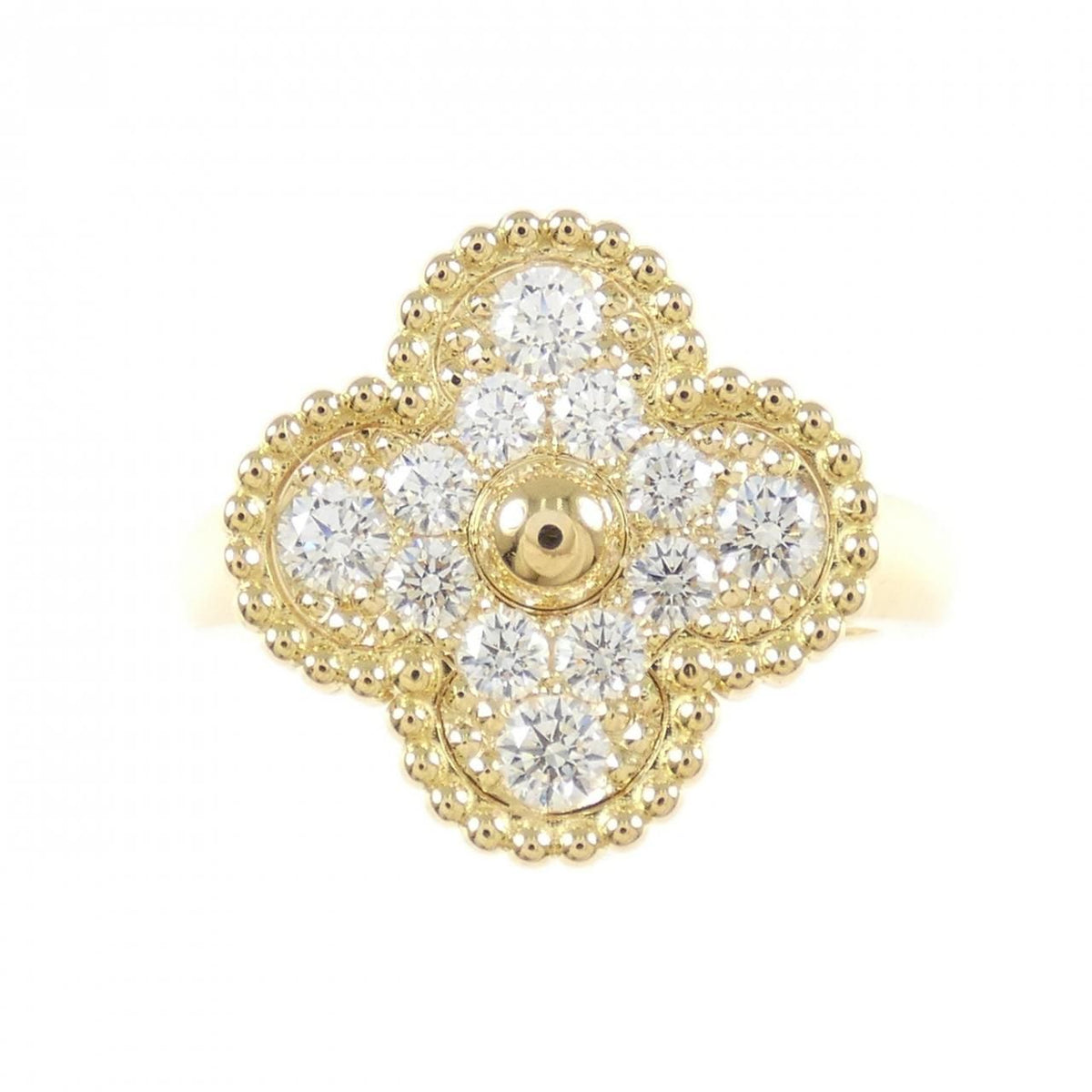 Van Cleef & Arpels Vintage Alhambra Ring — view 2