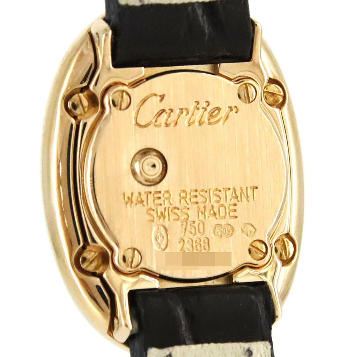 Cartier Mini Baignoire YG Quartz Watch — view 4