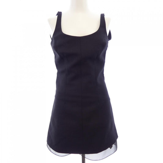 Prada Triangle Logo Dress
