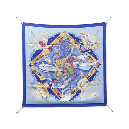 Hermes Mon Ami Pierrot Carre Scarf