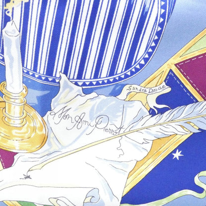Hermes Mon Ami Pierrot Carre Scarf — view 2